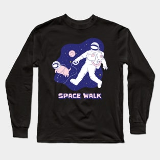 Space Walk Long Sleeve T-Shirt